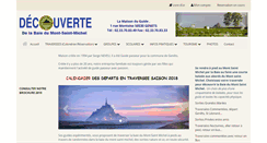Desktop Screenshot of decouvertebaie.com